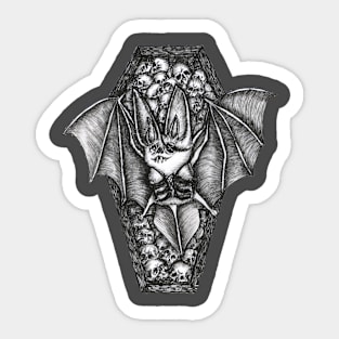 Titty Bat Sticker